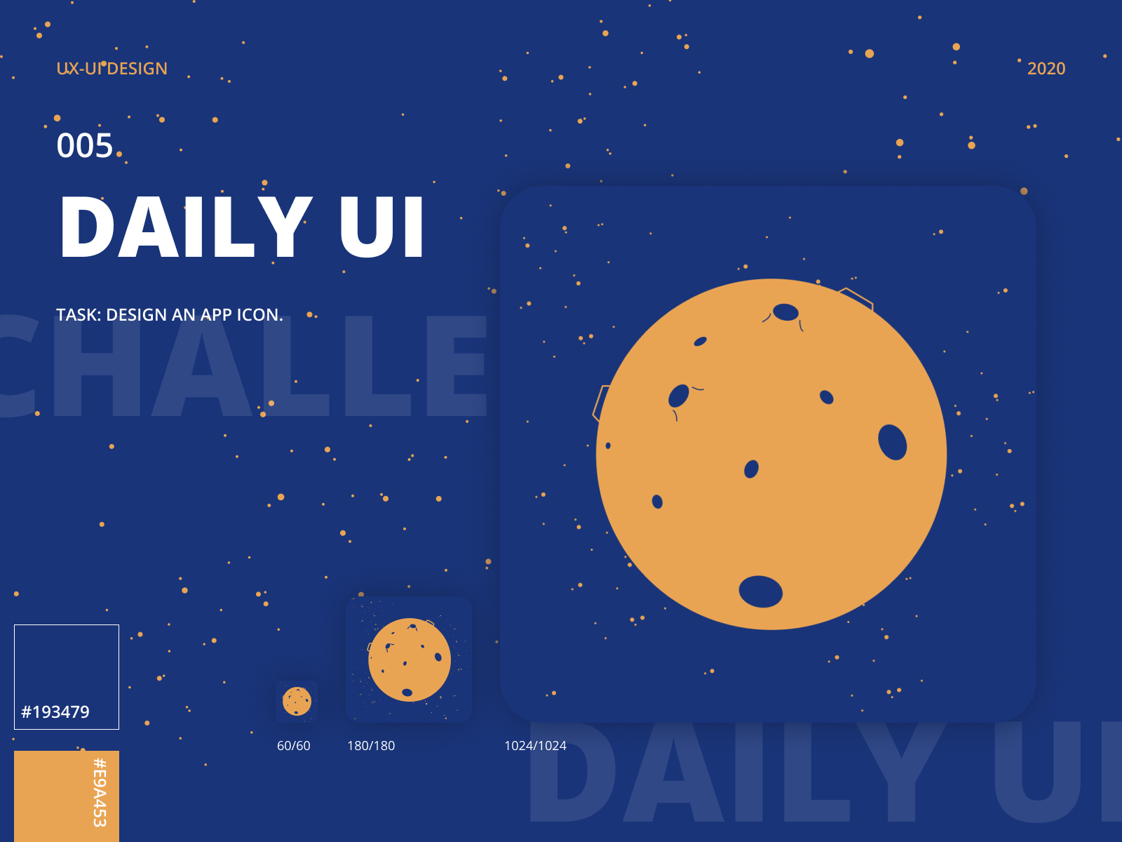 Example of DAILY UI 005 | APP ICON