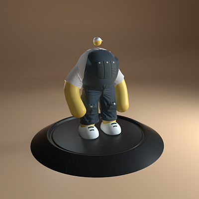 Rupert 3d characterdesign cinema4d design farmer marvelous designer