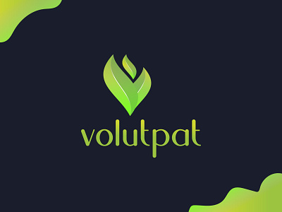 volutpat logo design brand design branding design dribbble flat logo logodesignchallenge logotype minimal minimalist v letter logo v mark vector vectors