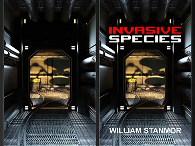 Invasive Species 3d 3d art 3dart action sci fi actionscifi aliens cover digital 3d environment future futuristic illustration novel novel cover novelcover sci fi science fiction sciencefiction scifi