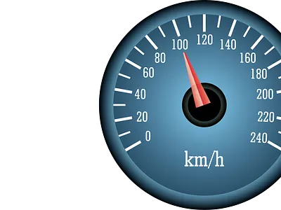 speedometer design icon illustration vector