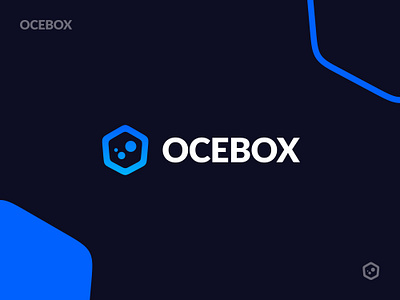 Logo Design - Ocebox box brand brand design brand identity branding branding design clean color icon logo logo design logotype minimal ocean oceans water