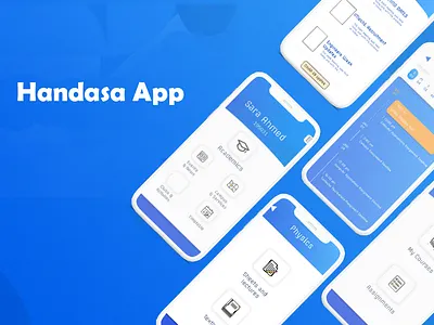 handasa app mockup app design ui ux
