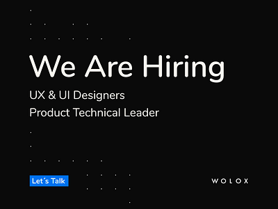 We're hiring! design graphic design hiring job jobs product design ui ux