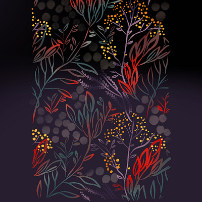 Foliage pattern foliage
