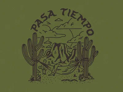 Cactus Country Radio cactus cactus country cactus illustration country cowboy cowboy hat desert desert illustration music playlist radio western