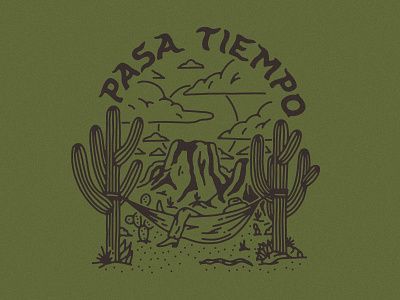 Cactus Country Radio cactus cactus country cactus illustration country cowboy cowboy hat desert desert illustration music playlist radio western