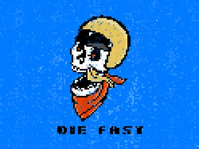 Cvrsed Pixels - Die Fast 8bit 8bit art illustration vector