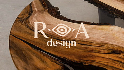 ROA design - engraved epoxy wood tables brand identity branding design graphic design illustration logo typography vector visual identity