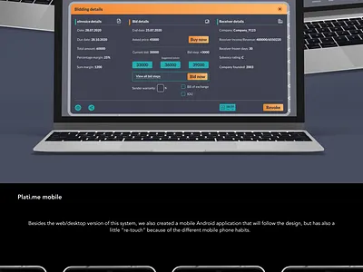 QuickPay bidding figma hr invoice mobile ui mobileapp platime selling ui uidesign ux uxdesign