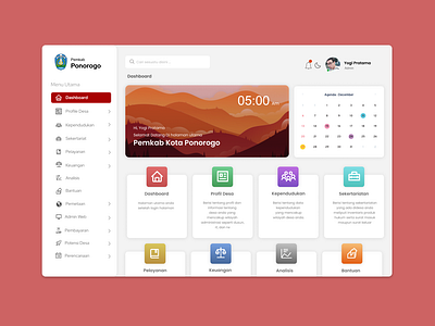Pemkab Ponorogo apple branding figma mobile app mobile app design ui ui ux ui design web design