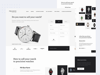 ⏲️ Oclock Landing Page ⏲️ brand identity branding interaction interaction design minimalism minimalist ui ui ux uiux ux website