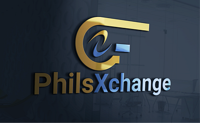 PhilsXchange1 brand clean design flat graphic design logo minimal modern typography ui