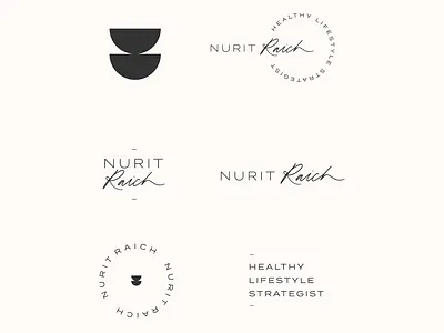 Nurit Raich Brand Identity branding cooking design icon identity logo natural nutrition typography vector website