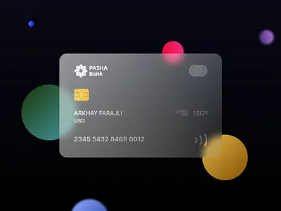 Glassmorphism Card Design bank card colorful design download free liquid neomorphism style template transparent