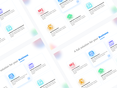 Minimal Grid Preview clean design icon illustration landing minimal minimalism ui ux web website