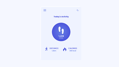 Workout Tracker || 041 calories daily 100 challenge daily ui dailyui 041 dailyuichallenge flat health tracker minimal step counter tracker ui ux workout workout app workout of the day workout tracker