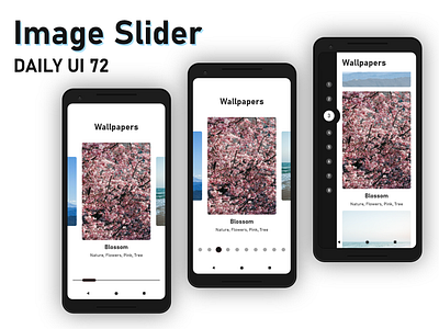 Image Slider adobexd dailyui072 design image slider