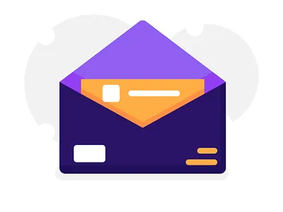 Mail Icon blue flat icon fresh icon icon icon design illustration mail mail app mailing