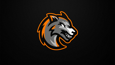 Loups Lorrains - Floorball - Mascot logo floorball logo mascot sports branding sports logo team logo