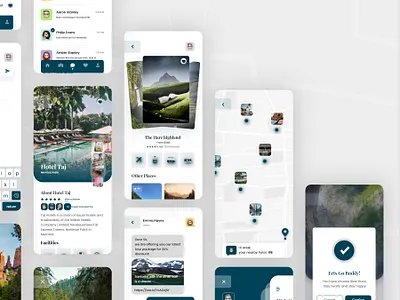 Travel & Hotel booking service - Part2 app app design mobile app mobile app design mobile design mobile ui tour tourism tours travel travel agency travel app traveling travelling