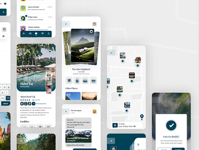Travel & Hotel booking service - Part2 app app design mobile app mobile app design mobile design mobile ui tour tourism tours travel travel agency travel app traveling travelling