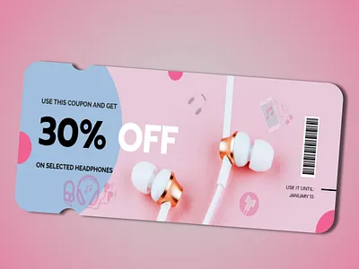 Discount Voucher advertising art branding design discount discount card discount code discount flyer discount offer discount voucher discounts icon illustration illustrator logo typography vector voucher voucher design vouchers