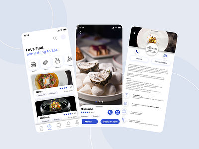 Food App app atlantis dubai food food and drinks food app food illustration foodie mobile app nobu ossiano sushi uae ui ui design ui ux