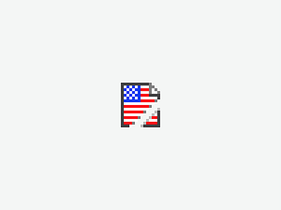 CORRUPT USA 404 error broken link corrupt file dead link link rot propaganda super rad super rad design usa vector vote