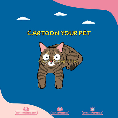 CUTE CAT animation 2d animation design cartoon cartoonworld cute design funny illustration logo mastercartoon