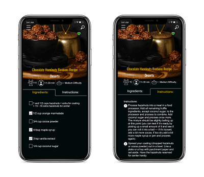 Foodie - Recipes, Cooking and Food Ideas App adobe xd app design food app mobile app mobile design mobile ui ui ux web design