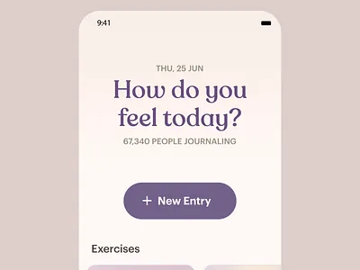 Kintsugi Voice Journaling 3d animation interaction microinteraction ui ux