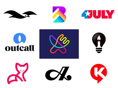 Best Nine Dribbble Shots of 2020 a america best 2020 best nine bird books designer fox logo k logo kakhadzen letter logo logo mark symbol logotype mark monogram negative space seagull symbol typography
