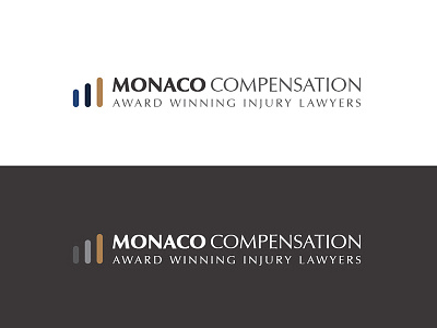 Monaco branding clean design flat logo minimal