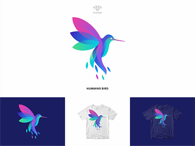 HummingBird Logo bird cool hummingbird logo minimalist modern monogram simple