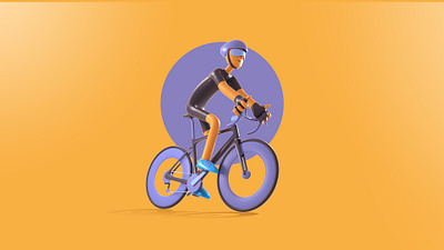 Cadence 3d art art artist artwork character character design creative creative design cycling daily design designer graphic design illustration riding sports visual design