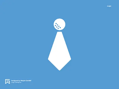 Golf Business Logo Concept business businesslogo clever logo gandhiven golf golfbusiness golflogo logo design logo mark monogram simple logo wayan gandhi