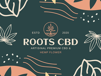 CBD Logo Design branding cannabis cbd cbd oil hemp logo logodesigner marijuana natural organic plant