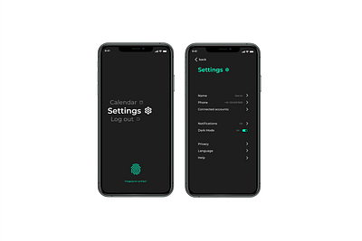 DailyUI Challenge 007 : Settings 007 animation app daily ui challenge design motion graphic prototype prototype animation settings ui ux