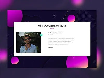 Testimonial Slider carousel design landing page owl carousel reviews slider testimonial testimonials ui ux web mobile design website