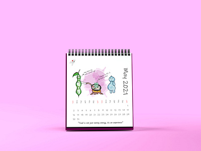 2021 CALENDAR MOCKUP 2021 calendar illustraion illustrator photoshop theme