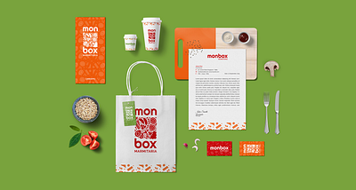 Identidade Visual: Monbox Marmitaria branding brazil design food logo marmitaria restaurant