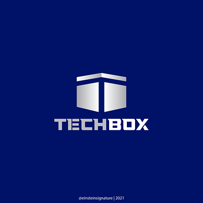 TechBox Logo brand branding business card design design graphic design illustration logo