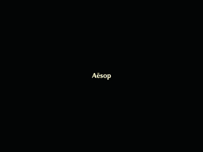 Aēsop website 3d abstract aesop animation branding grid health interaction interface loop motion skin typography ui uiux ux video website