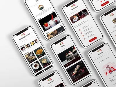 Restaurant app design mobile mobile app mobile app design restaurant restaurantapp ui uidesign