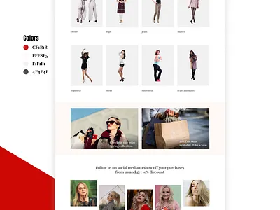 E-Commerce landing page clothing company ecommerce shop fashion landing page design landingpage uidesign