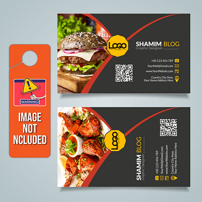 Personal Business Card Design design illustration visiting card design