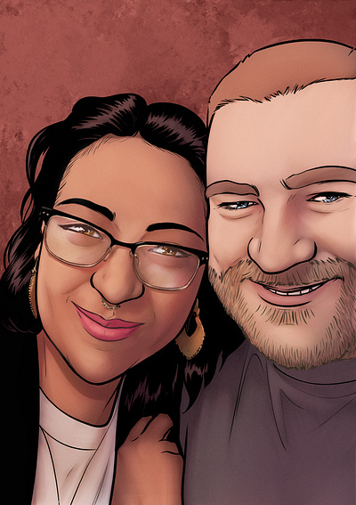 maggy et moi adobe photoshop art artist color comic comics drawing illustration