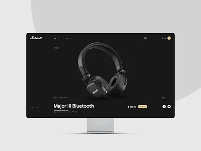 Day 02 of 30 days design challenge dailyui dailyuichallenge grid minimal ui ui design uiux web