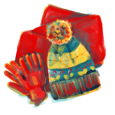 Hat and gloves gloves hat winter